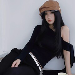 日系复古翻檐纽扣贝雷帽女春夏遮阳百搭显脸小八角帽文艺画家帽子