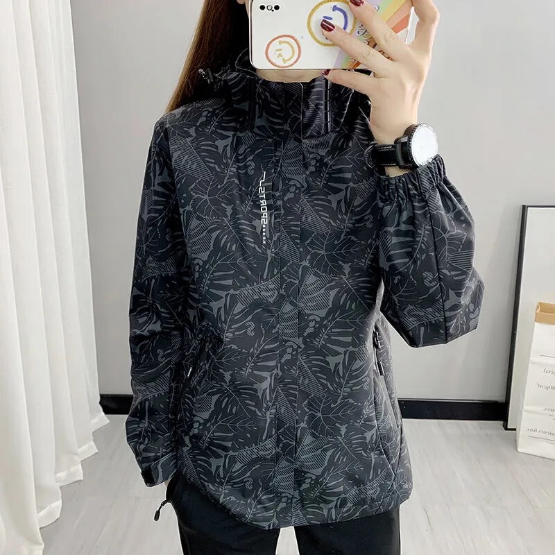 2026 New Men's and Women's Camouflage Outdoor Windbreaker Jacket, Windproof and Waterproof Thin Jacket with Logo 2026 New Men's and Women's Camouflage Outdoor Windbreaker Jacket, Windproof and Waterproof Thin Jacket with Logo