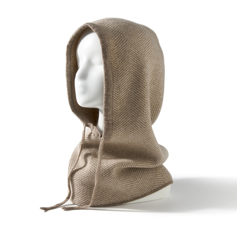 Soft And Cozy Cashmere 2025 Autumn Winter New Women's Casual Ear Protection Neck Wrap Knitted Fashionable Warm_voghion.com