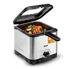 Rafフライヤー家庭用電気フライヤー電気フライヤー業務用フライドポテト機フライヤー2.5l