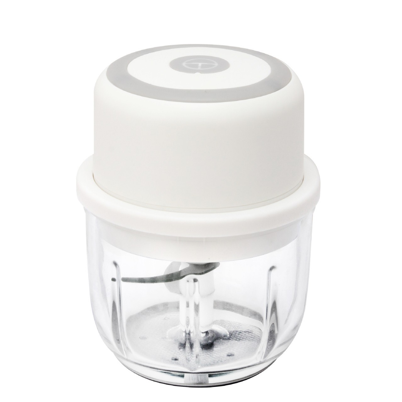 세 칼 300ml 유리 흰색