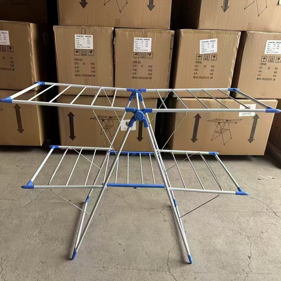 Tendedero plegable tipo alas, sin instalación, ideal para ropa de bebé