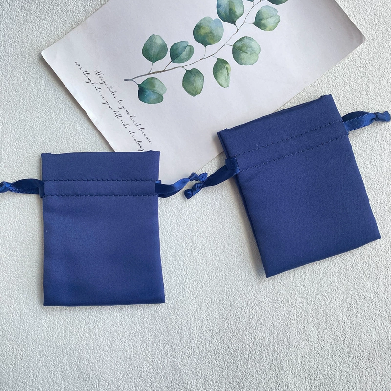 Матовый утолщенные карманы с кубиками шёлковый атласный мешок с веревкой нижнее белье маска для глаз мешок для упаковки ювелирных изделий из ткани мешок