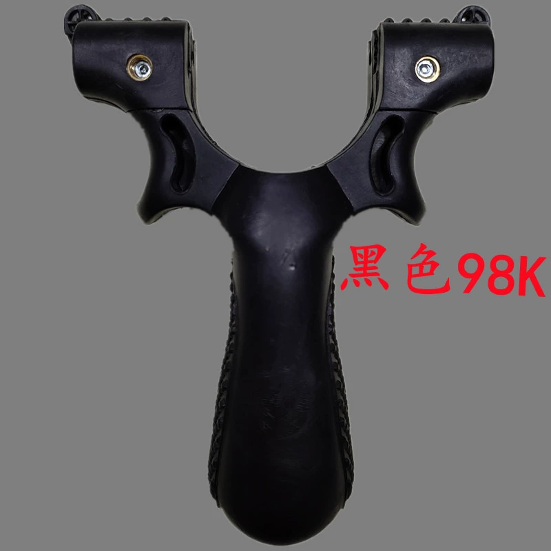 Игрушечный лазерный прицел для рогатки, быстроразборный, из сплава, с резиновым ремешком, черный, из смолы, для рогатки 98K, алюминиевый сплав, с прицелом