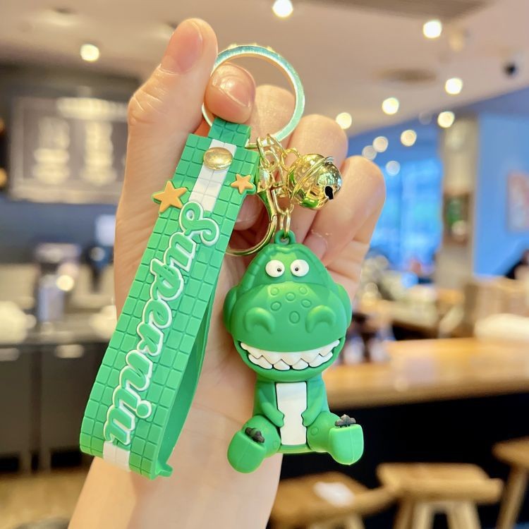 Dibujos animados pvc serie de anime llavero juego de marea muñeca llavero de coche bolsa colgante máquina de garra regalo al por mayor