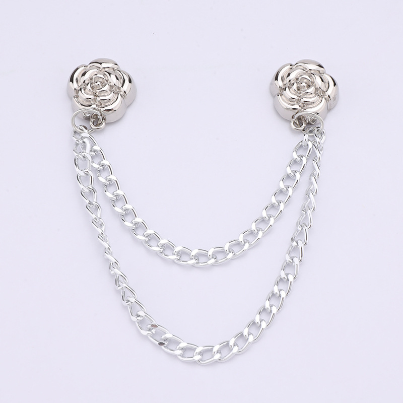 チェーンの磁気はズボンの足を引きずることを防ぎます。金属の磁気は袖口を固定します。