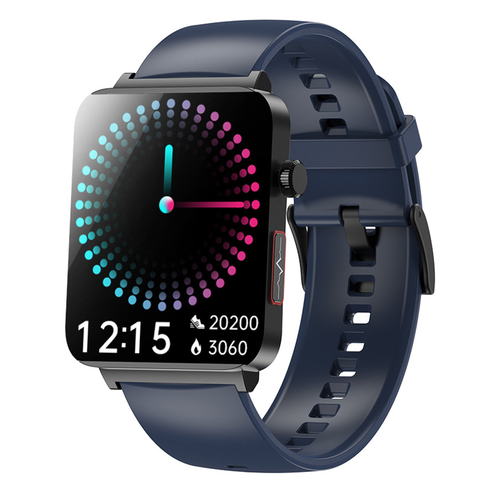 Cross-border KS03 pro reloj inteligente frecuencia cardíaca temperatura corporal Bluetooth llamadas ECG temperatura corporal no invasiva glucosa en sangre ejercicio