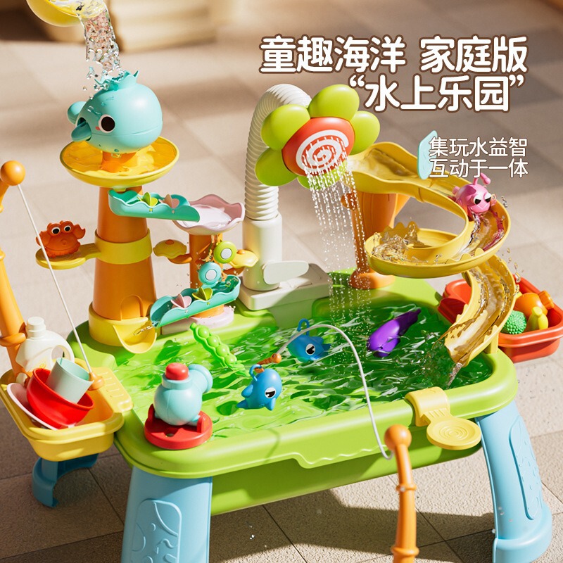 New children's dishwasher water play toy electric faucet baby water play kitchen pretend play summer toy New children's dishwasher water play toy electric faucet baby water play kitchen pretend play summer toy