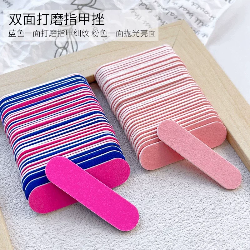 Одноразовые мини-шлифовальные полоски для маникюра, пилочки для ногтей, полировочные полоски, полировочные палочки, инструменты для маникюра