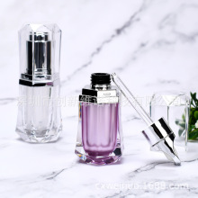 棱形滴管精油瓶精华瓶化妆品分装瓶指甲油瓶10ML亚克力包材