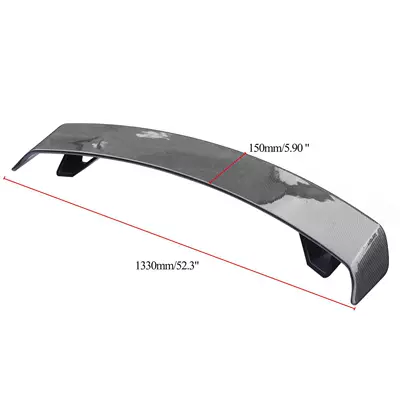 Universal Car Modification Large Fixed wind wing