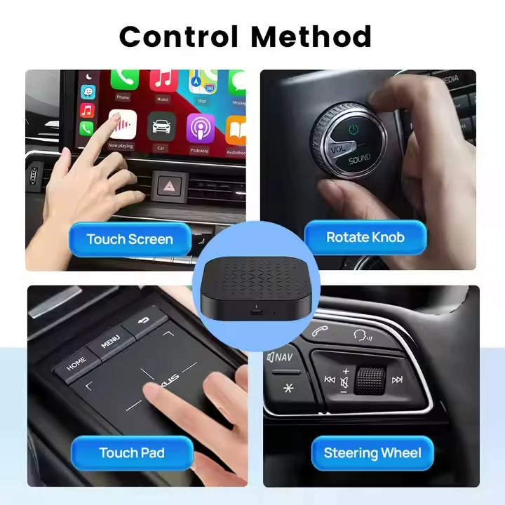 Carlinkit кроссвордованный проводной к беспроводной CarPlay взаимосвязанная навигационная система смарт Android автомобильная коробка