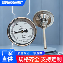 WSS401����˫�����¶ȼƹ�ҵ�ùܵ���¯ָ�뾶����������¶ȱ�