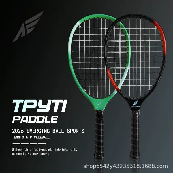 Typti Racket Full Carbon Outdoor Sports Tennis Racket 2026 New Model TYPTI Racket for Women Cross-Border