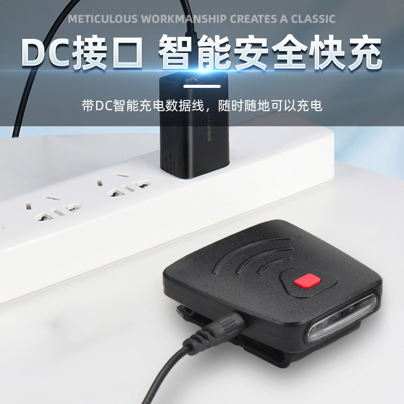 LED ultraligero especial para pesca nocturna al aire libre, luz de ala con sombrero, batería de larga duración, luz de pesca recargable USB, luz de sensor de clip