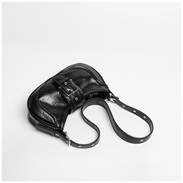 Taobao 2023 Nueva Bolsa nicho textura baguette bolsa retro bolsa de las axilas todo-fósforo ins bolsa de hombro