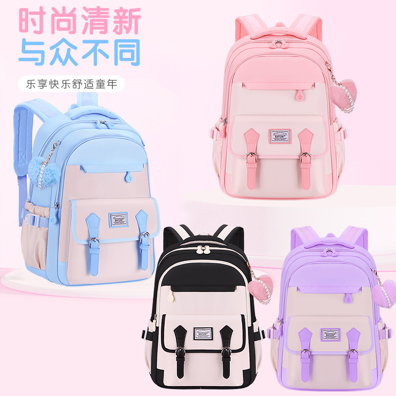 Nuevas mochilas de escuela secundaria, mochilas para niños de gran capacidad, mochilas impermeables, mochilas de viaje para mujeres, tendencia juvenil
