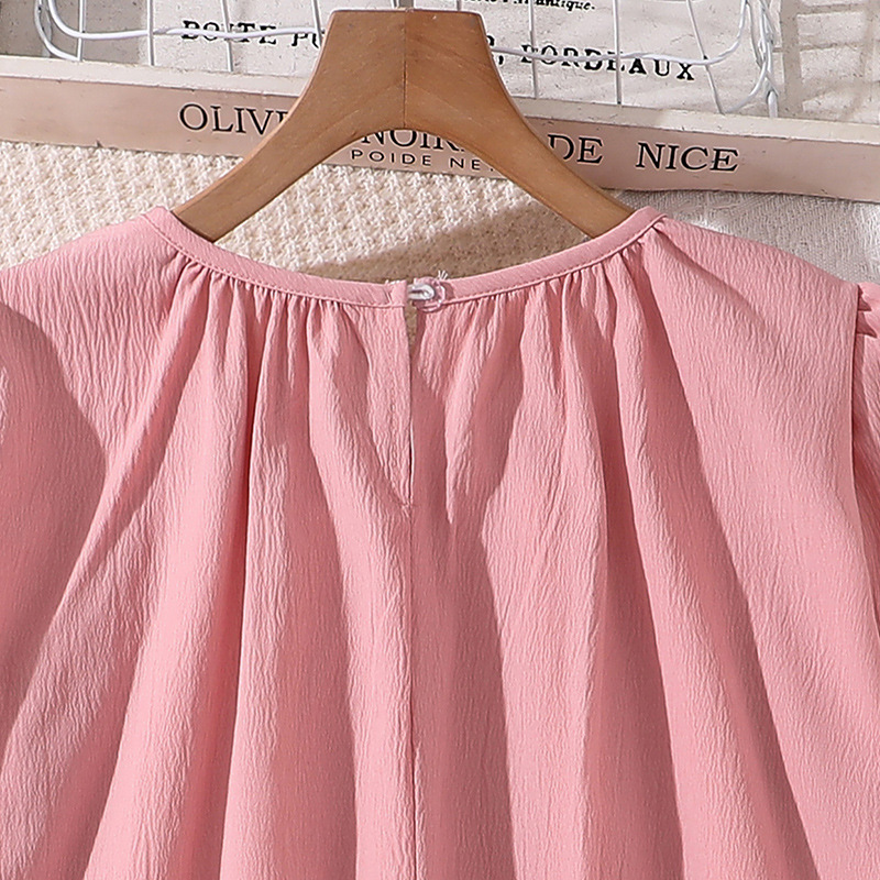 Mädchen Plissiertes Langarmkleid Für Den Herbst Bequemer Stil_voghion.com