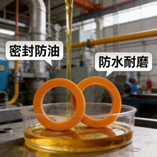 定制丁腈氟胶硅胶O型圈气缸油缸气动液压密封圈骨架油封及非标件