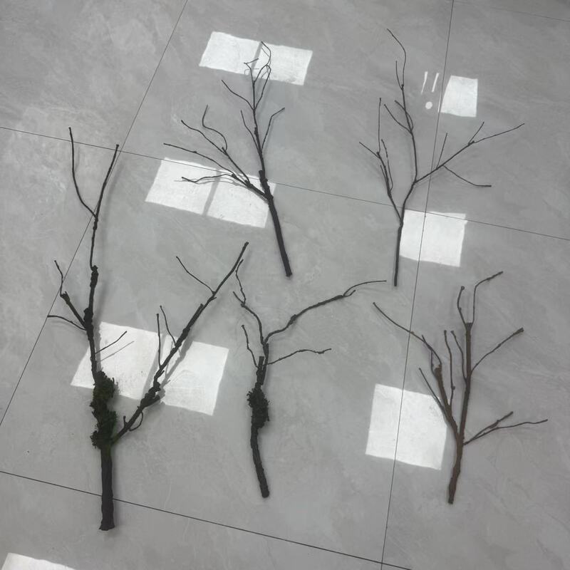 Artificial withered branches, iron wire stems, foam support accessories, green plant flower arrangement, dry branch design, direct sales from the manufacturer Artificial withered branches, iron wire stems, foam support accessories, green plant flower arrangement, dry branch design, direct sales from the manufacturer