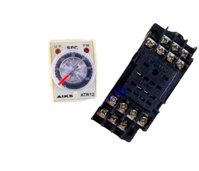 供应 爱克斯时间继电器 ATR12-A4+ARS30-14Y  sec  带底座(整套)
