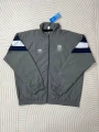 2526. Retro Windbreaker Real M Dark Gray
