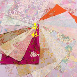 新宋锦小样提花织锦油画艺术品发卡荷包手工艺茶垫设计师毕业布