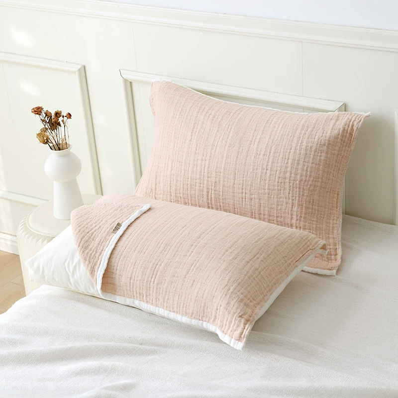 Cotton gauze pillow, scarf for elementary school students for beloved