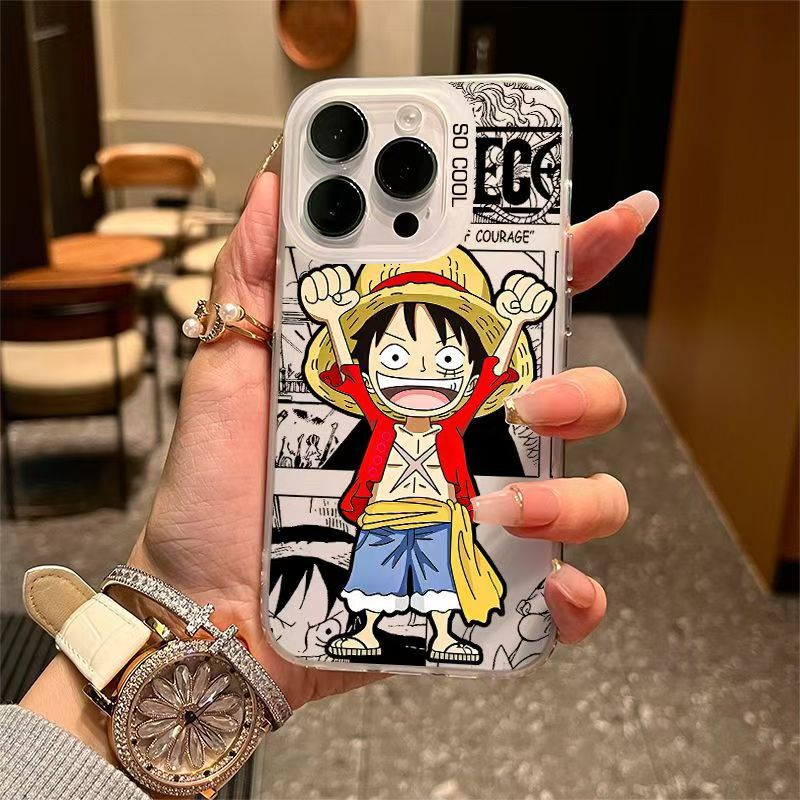 Raise your hand Luffy foreign trade hot selling for Apple 16/15/14pro phone case 15 promax13 cross-border pirates Raise your hand Luffy foreign trade hot selling for Apple 16/15/14pro phone case 15 promax13 cross-border pirates