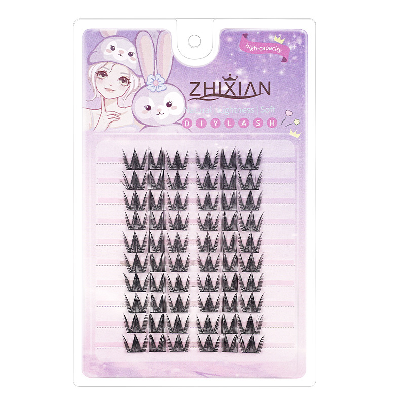 Pestañas postizas, retrato familiar, pegamento de gran capacidad, girasol, zorro, garra de gato, rollo de flores grande natural, pestañas silvestres puras