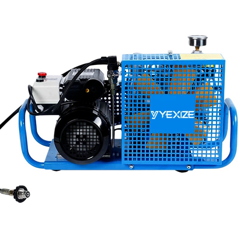 YEXIZE cilindro de gas sumergido bomba de aire de alta presión tipo presión positiva contra incendios respirador de aire compresor 30mp bomba de aire