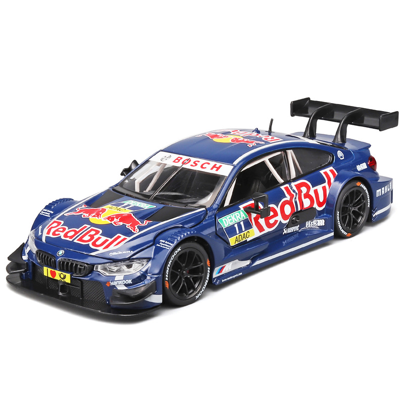Caipo Genuine Red Bull Joint Model 1:24 BMW M4 DTM Alloy Model Boy Rally Racing Cross-border Toy
