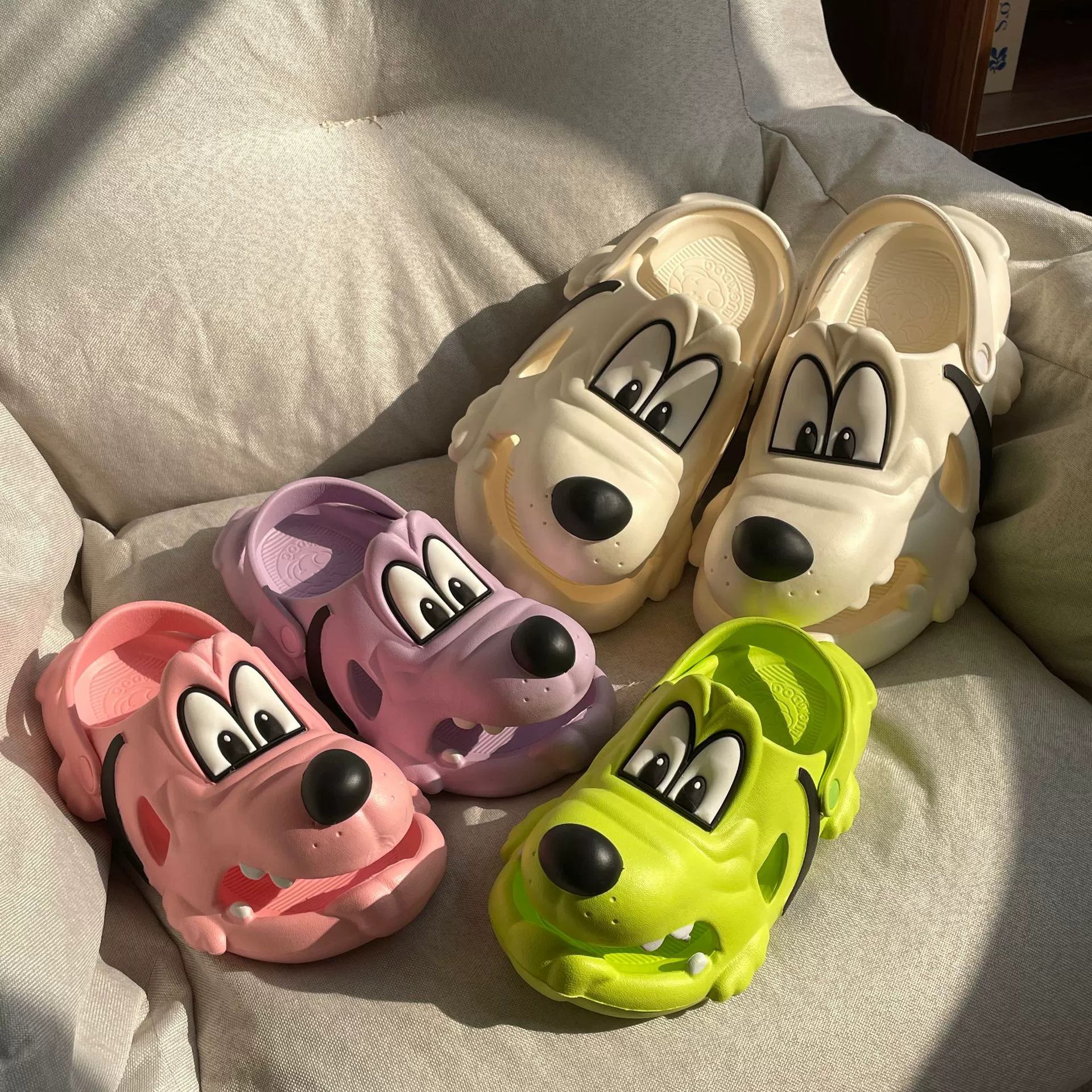 Обувь для родителей и детей в саду, трансграничные сандалии на новой платформе, детские туфли с закрытым носком и отверстиями