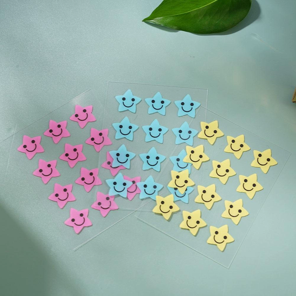 Трансграничный спот PE смайлик мультфильм цветной прыщей