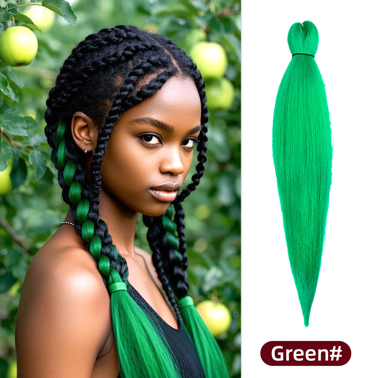 Pelucas de trenzas grandes EZ para actuaciones, populares en línea, trenzas versátiles para mujeres africanas, rastas de fibra sintética de colores al por mayor, muy vendidas en África.
