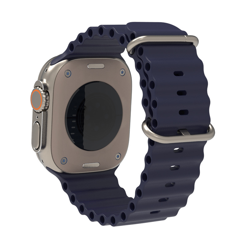 Fashion Style New Style Silicone Double Buckle Strap Watch