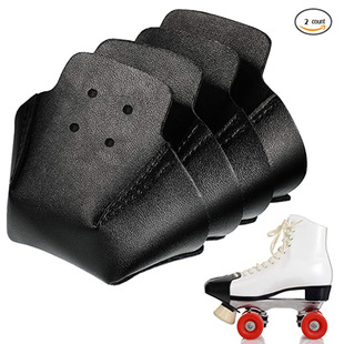 Sports protective shoes anti-scratch leather cover Roller Skates roller skates toe cap protective cover factory spot