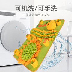 跨境新品寵物嗅聞墊狗狗益智訓練藏食毯子解悶防噎聞嗅墊慢食墊
