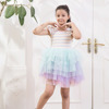 Children's dress, rainbow summer skirt, 2023