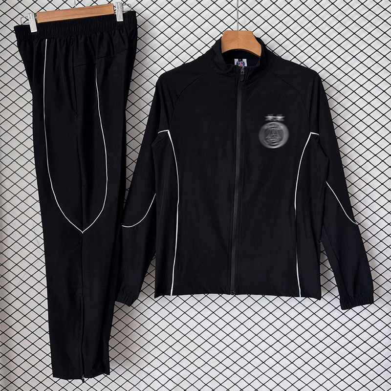 2025 Football Club League Uncommon Long Sleeve Windbreaker Set Training Suit Jacket Hooded Retro Two-Piece Set 2025 Football Club League Uncommon Long Sleeve Windbreaker Set Training Suit Jacket Hooded Retro Two-Piece Set