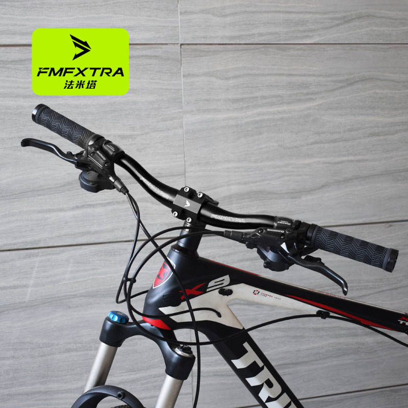 Manillar de bicicleta de montaña en aleación de aluminio, diseño recto 31.8×620 mm, ligero y resistente, accesorios de ciclismo