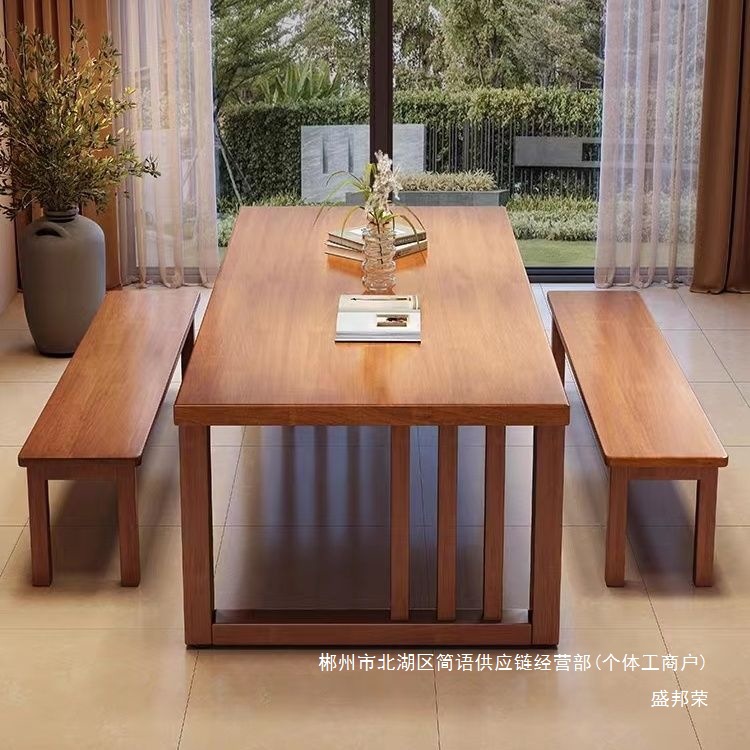 Fábrica directa de madera sólida mesa de mesa mesa de oficina sala de estar doméstica mesa de conferencias de mesa de comedor de estudiantes de computadora