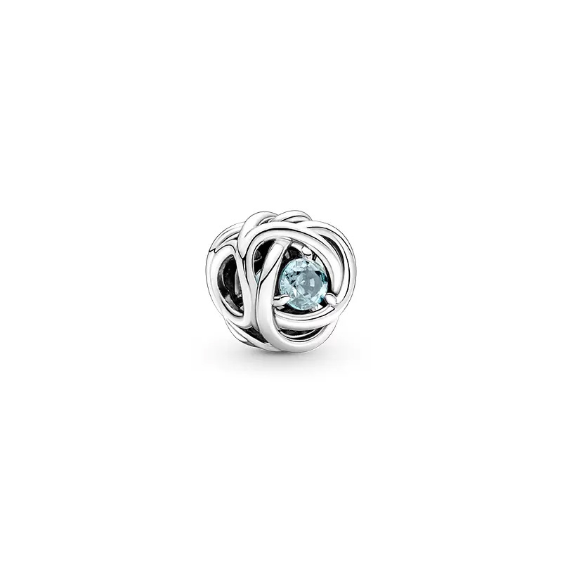 Glam Solid Color Sterling Silver Inlay Artificial Gemstones Jewelry Accessories display picture 7