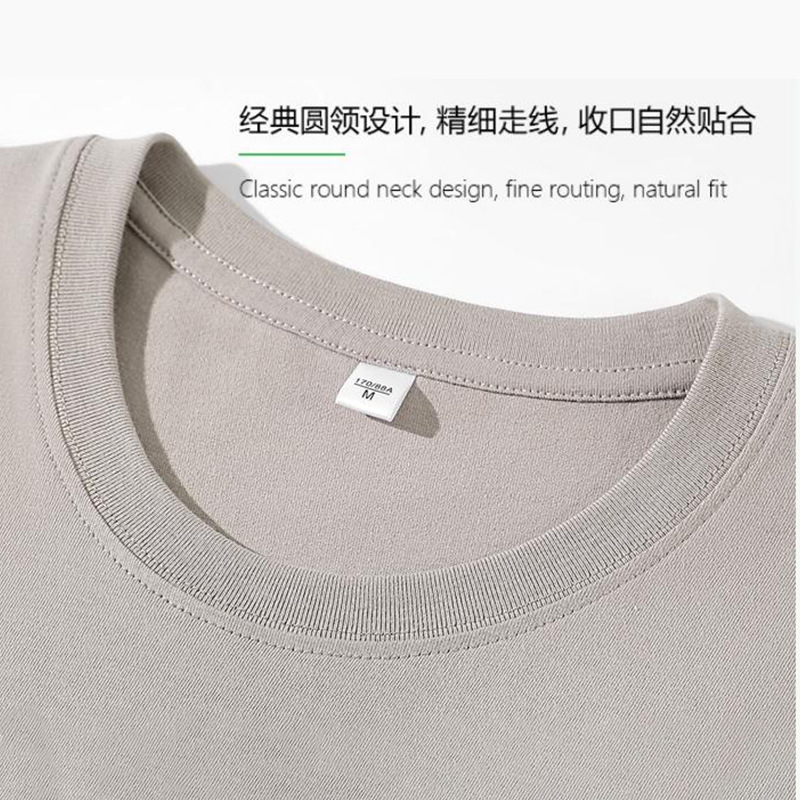 Camisa electoral de manga corta con cuello redondo, camisa cultural del equipo, ropa de clase, ropa de trabajo, ropa de trabajo, camisa publicitaria, camiseta de algodón puro, logotipo personalizado