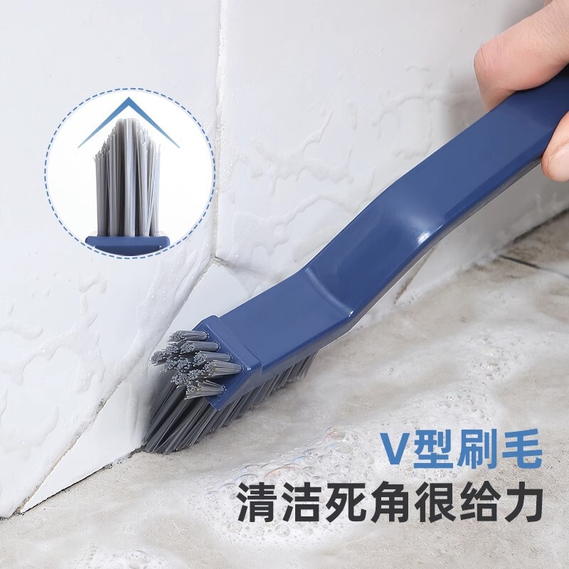 Toilet Tile Wall Corner No Dead Angle Small Brush Toilet Brush Floor Gap Bathroom Seam Cleaning Artifact