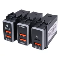 Подходит для Nissan Lida модифицированный двойной USB-интерфейс быстрой зарядки автомобиля Xuanyi с подключаемой автомобильной зарядкой PD зарядное устройство