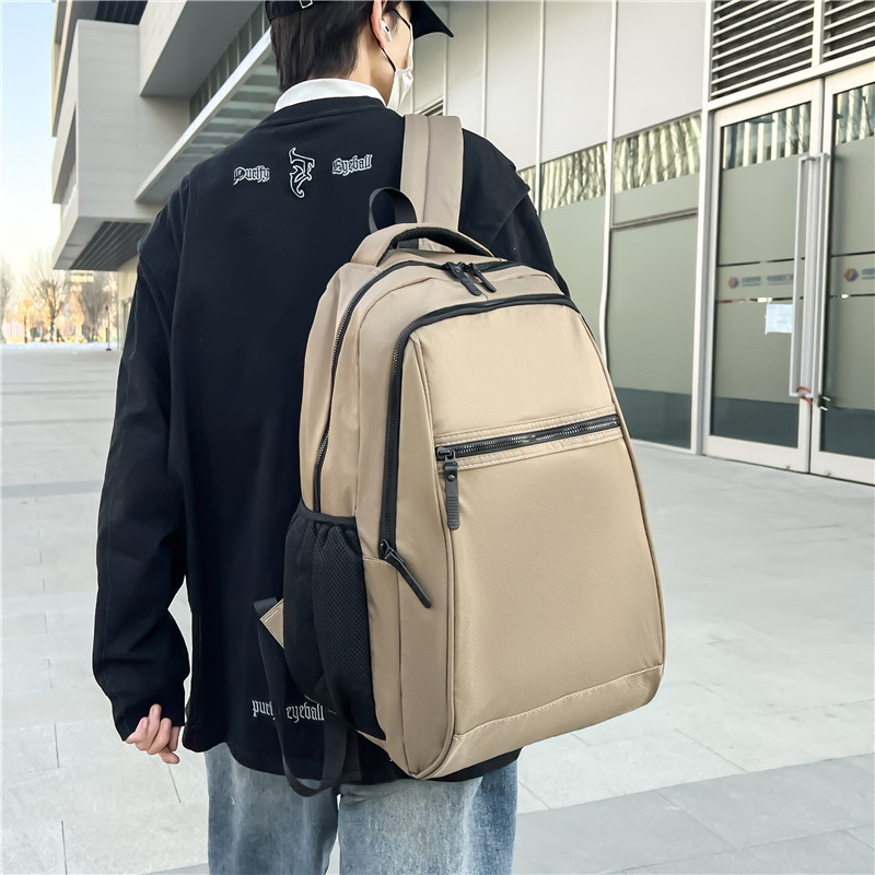 Casual de moda viaje viaje viaje viaje mochila de gran capacidad mochila multifuncional gruesa mochila de expansión impermeable a prueba de choques