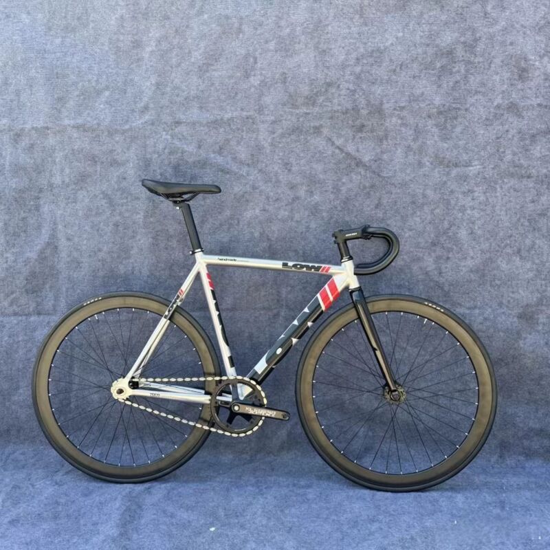 LOW2 fixed gear bicycle, aluminum alloy fixed gear bicycle, racing competition bike for men and women, 53mm/56mm, manufacturer wholesale LOW2 fixed gear bicycle, aluminum alloy fixed gear bicycle, racing competition bike for men and women, 53mm/56mm, manufacturer wholesale