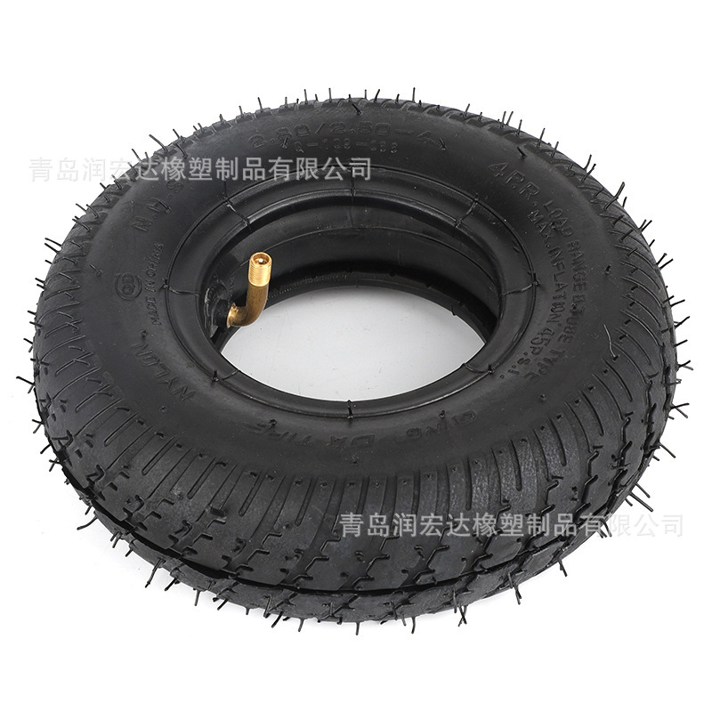 2.80/2.50-4 8inch 9inch Wear-Resistant Electric Vehicle Tires, Scooter Tires, Mobility Scooter Inflatable Tires
