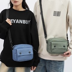 2024工裝包日系小挎包情侶休閒簡約斜挎包春夏新款潮牌單肩包